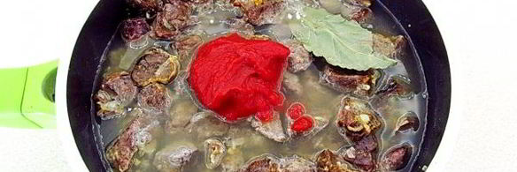 гуляш из легкого