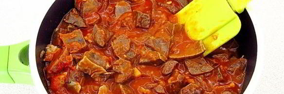 гуляш из легкого