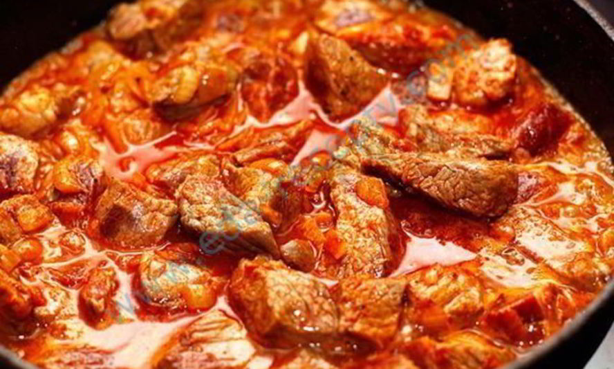 Рецепт гуляша из мяса бобра