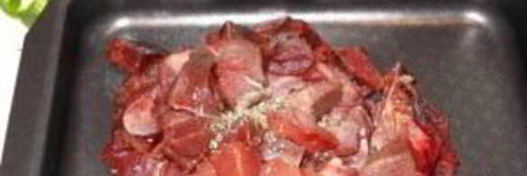 гуляш из оленины