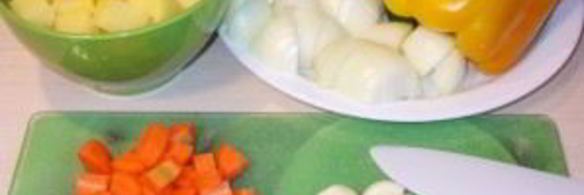 гуляш из оленины