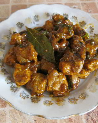 Гуляш из свинины