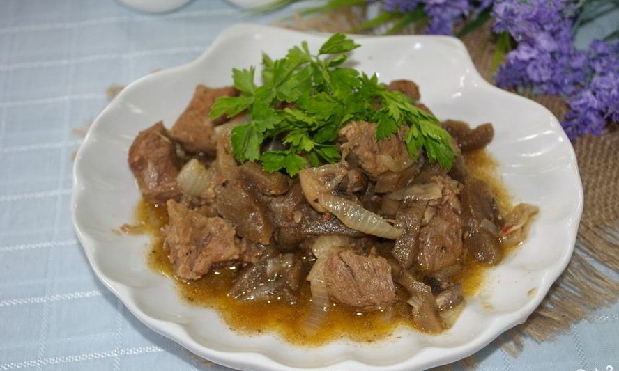 Рецепт гуляша с баклажанами