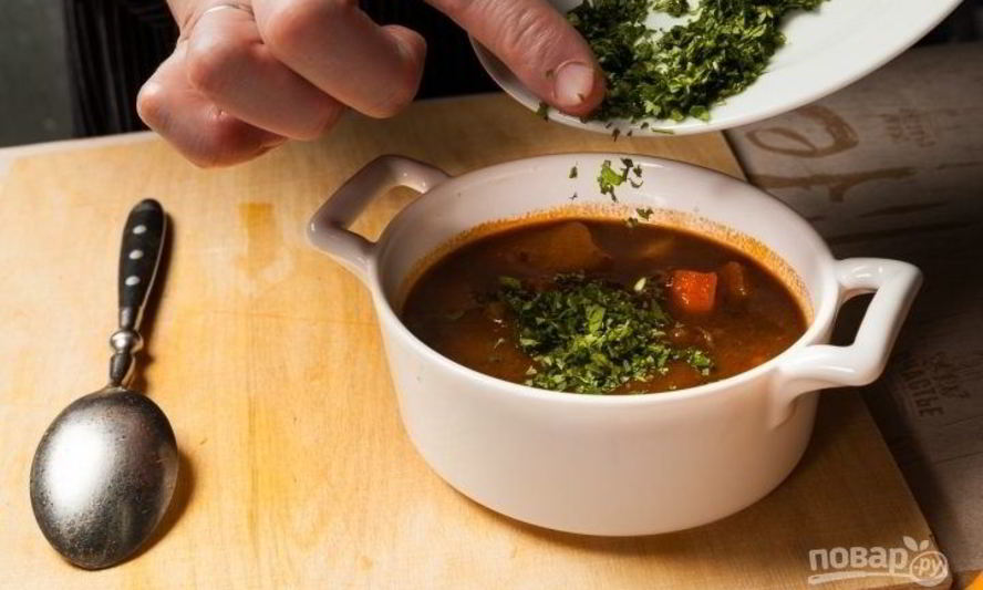 Рецепт гуляша венгерского из говядины