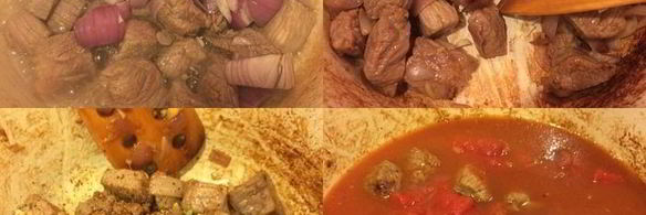 нежный гуляш из телятины