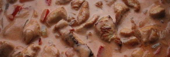 тальятелле с гуляшом из индейки