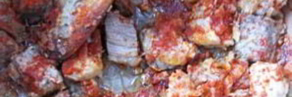 венгерский суп-гуляш в хлебе