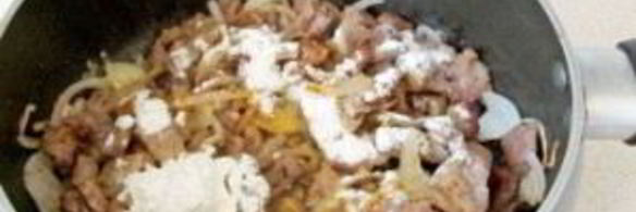 вкусный гуляш из свинины