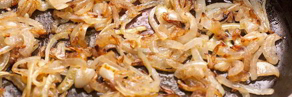 картофельное пюре с жареным луком