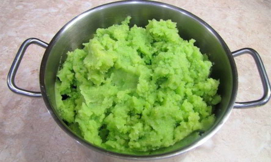 Рецепт картофельного пюре со шпинатом