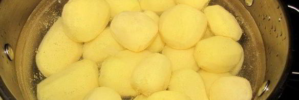 картофельное пюре со шпинатом