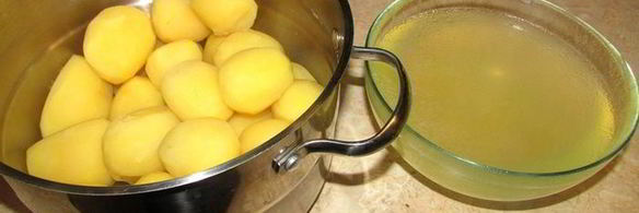 картофельное пюре со шпинатом