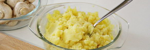 картофельные ньокки с грибами