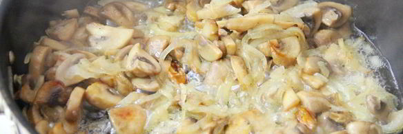 картофельные ньокки с грибами