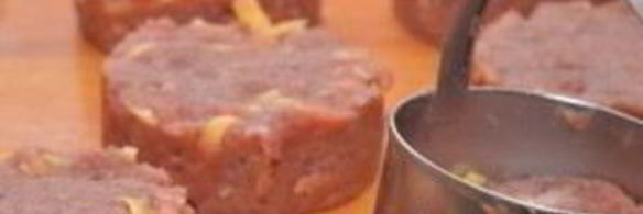 говяжьи котлеты с сыром