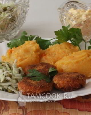 Кабачковые котлеты с булгуром