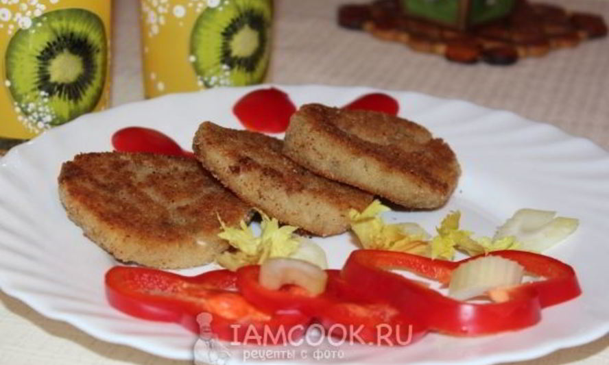 Рецепт капустных котлет с манкой