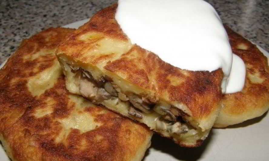 Рецепт картофельных котлет с грибами