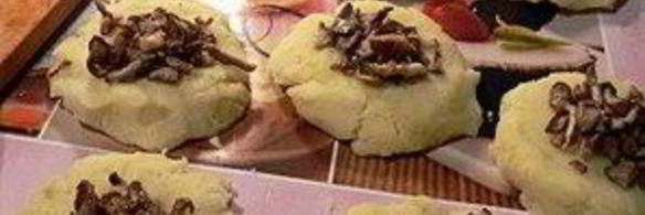 картофельные котлеты с грибами