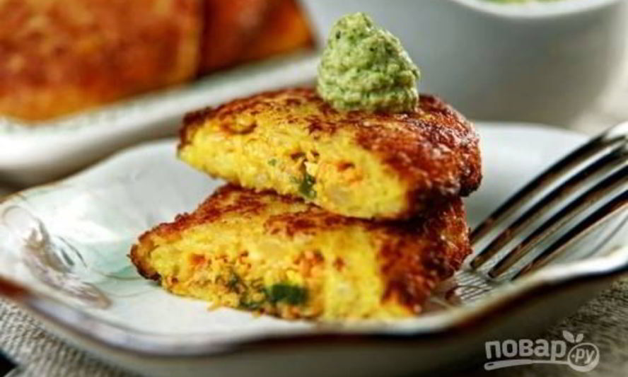 Рецепт картофельных котлет с яйцом