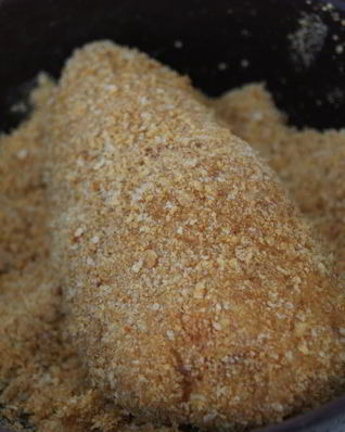 Котлета по-киевски на сливочном масле