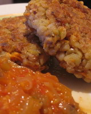 Котлетки из гречки