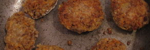 котлетки из гречки