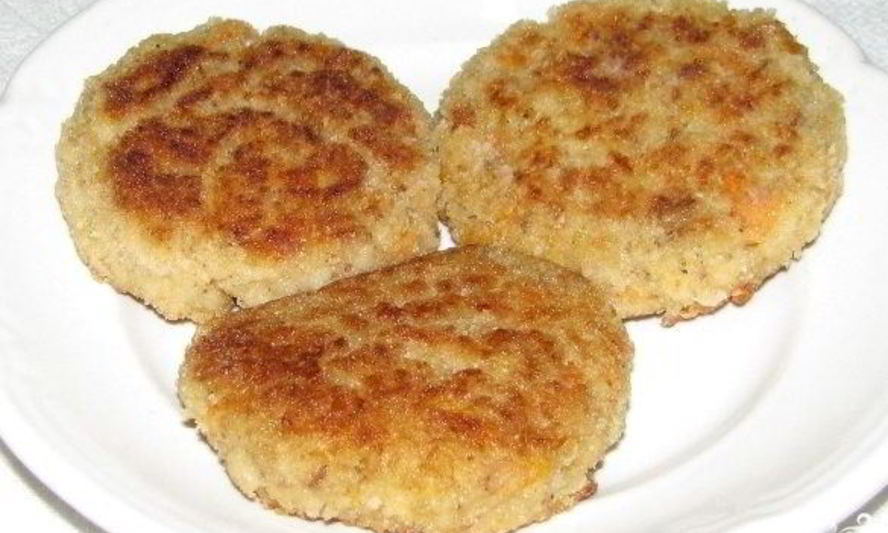Рецепт котлет без мяса
