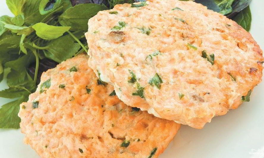 Рецепт котлет из фарша лосося