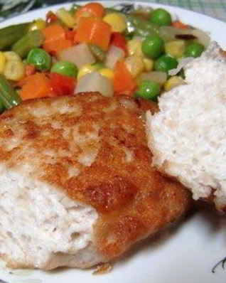 Котлеты из индейки и курицы
