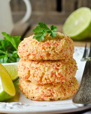 Котлеты из крабового мяса