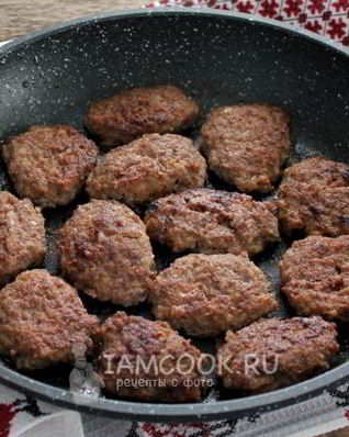 Котлеты из куриных желудков