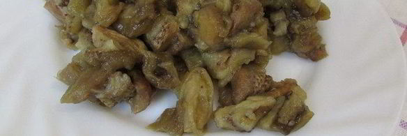 котлеты из печеного баклажана