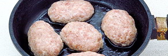 котлеты из свинины с орехами