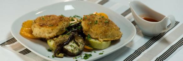 котлеты из трески с овощами