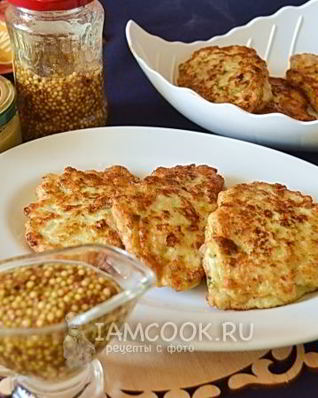 Котлеты куриные с кабачком
