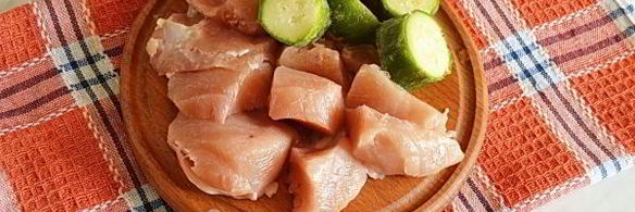 котлеты куриные с кабачком