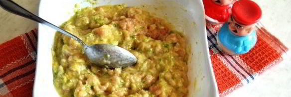 котлеты куриные с кабачком