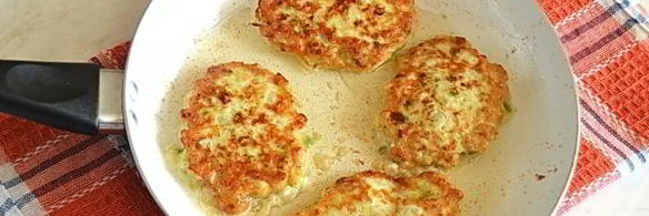котлеты куриные с кабачком