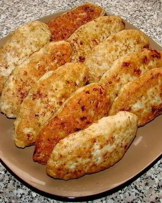Котлеты куриные с овсяными хлопьями