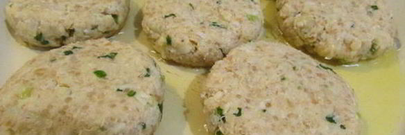 котлеты с киноа и булгуром