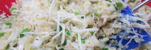 котлеты с киноа и булгуром