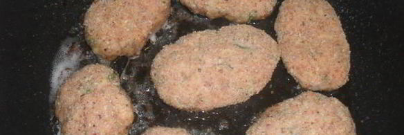 котлеты с сыром и зеленью