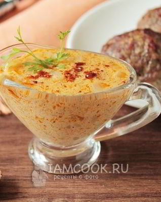 Луковая подлива для котлет