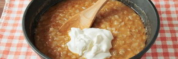 луковая подлива для котлет