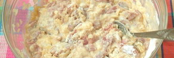 рубленные котлеты из свинины