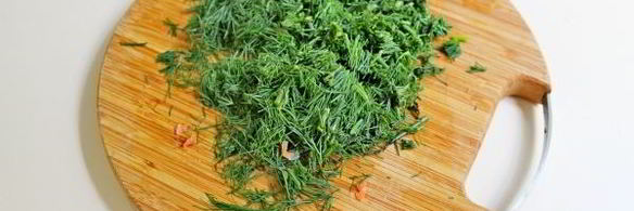 рыбные котлеты с укропом