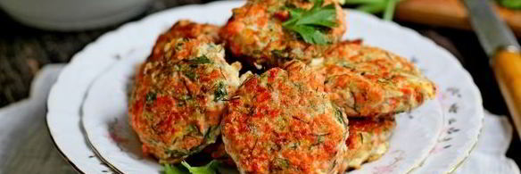 рыбные котлеты с укропом