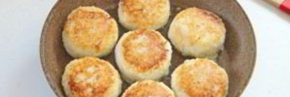 рыбные котлеты в рисовом кляре