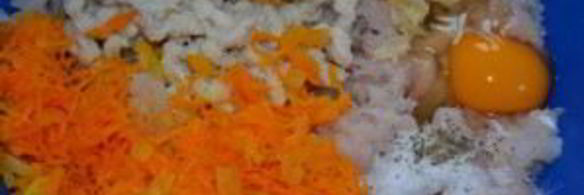 рыбные котлеты в сырной шубе